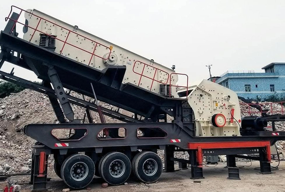 Chunlei mobile jaw crushing plant for construction waste recycling, wheeled mobile jaw crusher
